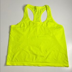 Lululemon Swiftly Tech Racerback inNeon Yellow Racerback Tank Top, size Large/12